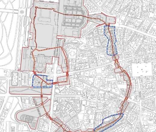 La historia de las murallas de Madrid y su desaparición