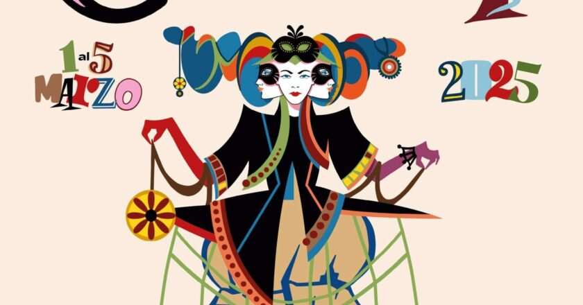 Menina vintage ilumina el carnaval de Madrid con su vibrante programación