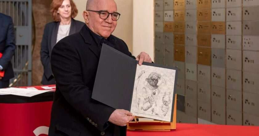Roberto Fabelo presenta su arte en el Cervantes con la inspiración de Goya y Velázquez