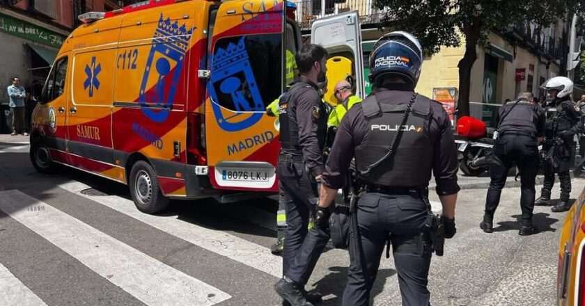 Joven en estado crítico tras ser apuñalado en plena calle Toledo