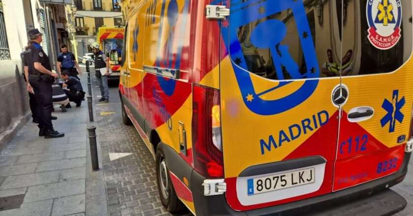 Tragedia en Madrid: trabajador fallece tras caer de un tejado en el centro de la ciudad