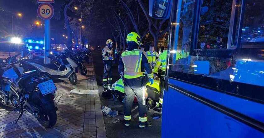 Grave atropello a un hombre de 60 años en la Castellana: Urge atención médica