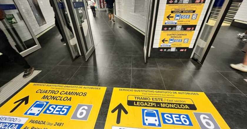 Aumento de trenes y lanzaderas por mejoras en la Línea 6 del Metro