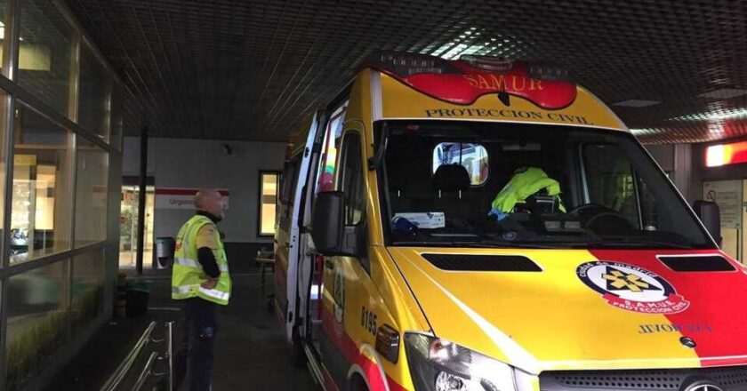 Joven sufre lesiones graves tras accidente en bicicleta en Madrid