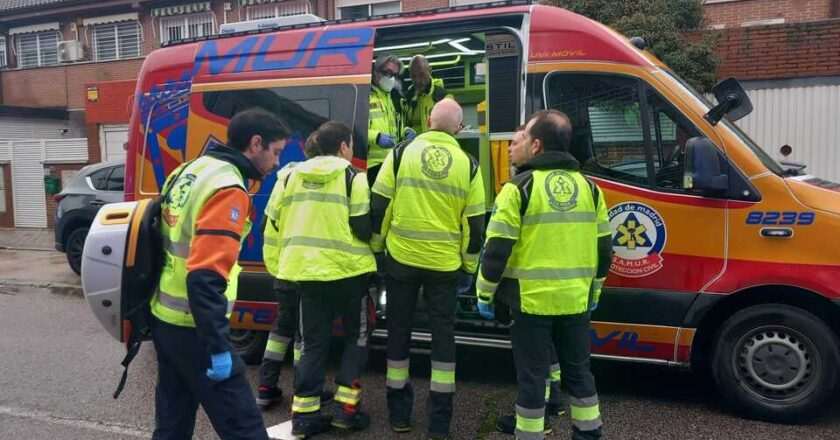 Accidente en San Blas-Canillejas deja a una mujer de 85 años gravemente herida