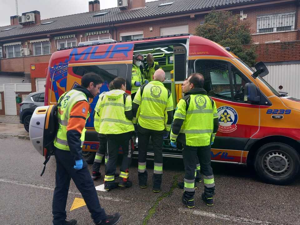 Accidente en San Blas-Canillejas deja a una mujer de 85 años gravemente herida