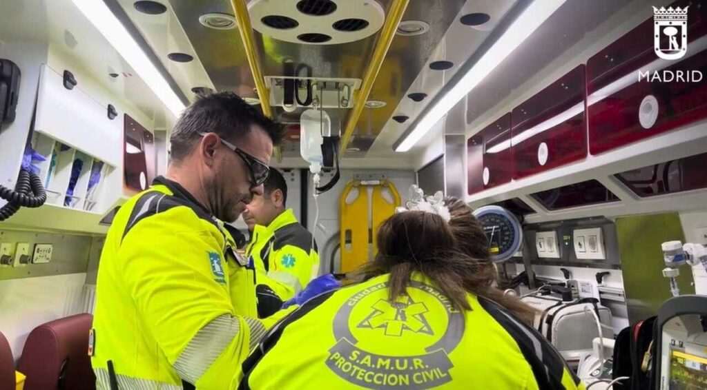 Hombre en estado crítico tras accidente de tráfico en San Blas