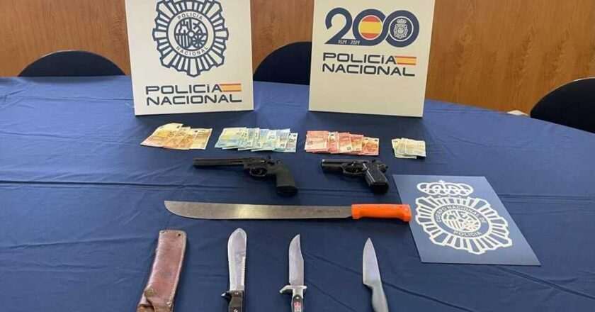 Cuatro detenidos en violenta pelea en Latina, Madrid, con armas y cuchillos involucrados