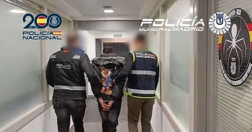 Fugitivo por doble asesinato arrestado en Madrid