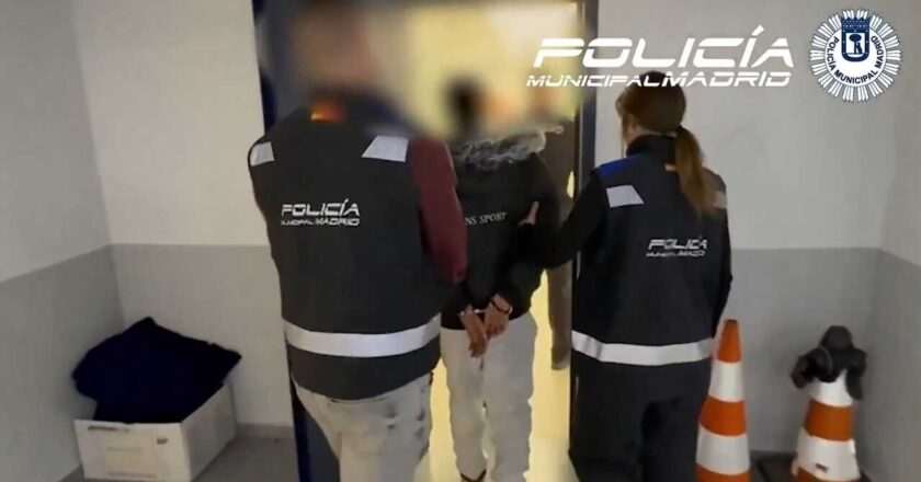 Joven arrestado en Madrid por sus lazos con bandas y múltiples requisitorias