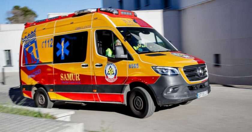 Motociclista sufre lesiones graves en San Blas-Canillejas