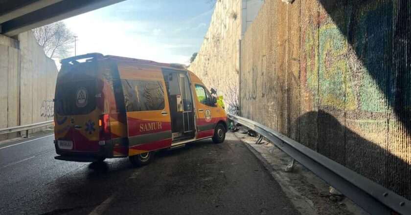 Tragedia en la A-3: motorista pierde la vida tras accidente en un túnel