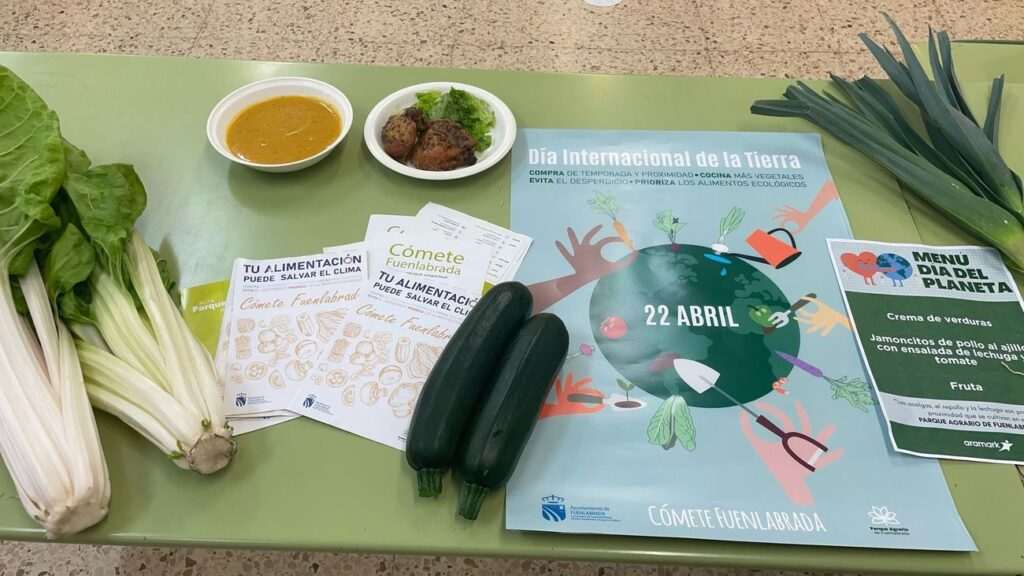 Fuenlabrada Introduce Productos del Innovador Parque Agrario en los Menús de 4,200 Escolares