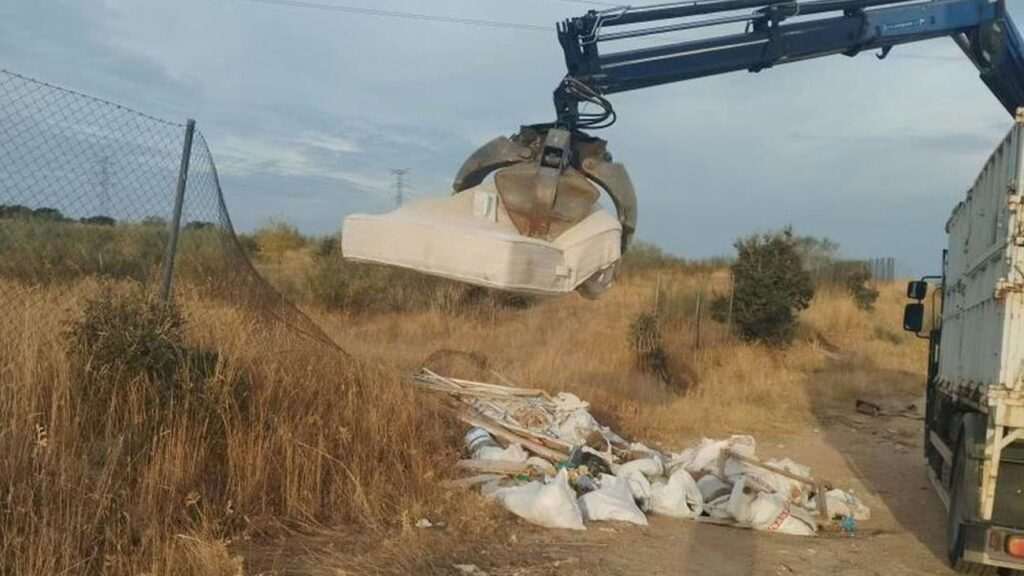 Sanse elimina más de 37.000 kilos de vertidos ilegales en 2025: un compromiso por el medio ambiente