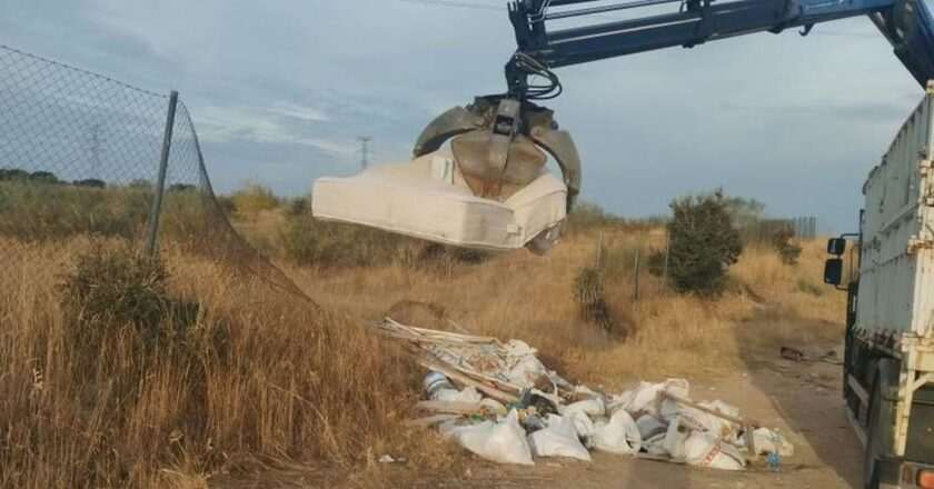 Sanse elimina más de 37.000 kilos de vertidos ilegales en 2025: un compromiso por el medio ambiente