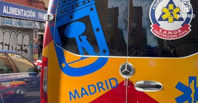 Hombre gravemente herido tras apuñalamiento en Usera