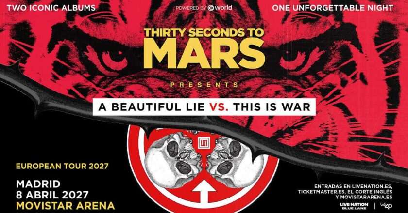 La banda llevará su nueva gira europea al Movistar Arena en abril de 2027