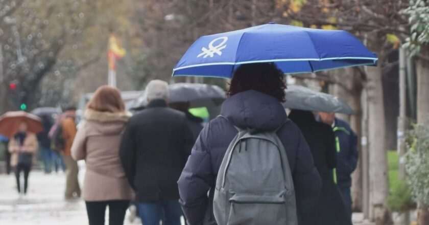 Aemet Emite Aviso Amarillo por Lluvias en el Área Metropolitana y Henares Esta Tarde