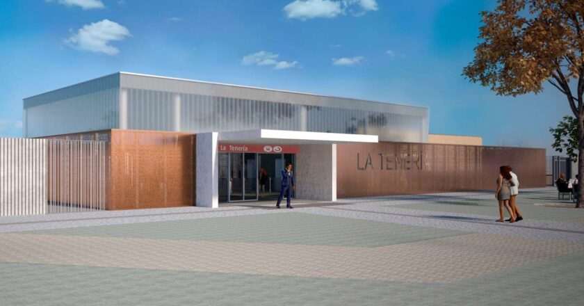 Descubre la Innovadora Estación C-3 de Cercanías La Tenería en Pinto: Nueva Estructura y Cubierta Moderna