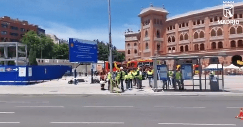 Escape de gas en Ventas interrumpe tres líneas de Metro y afecta accesos a la plaza de toros