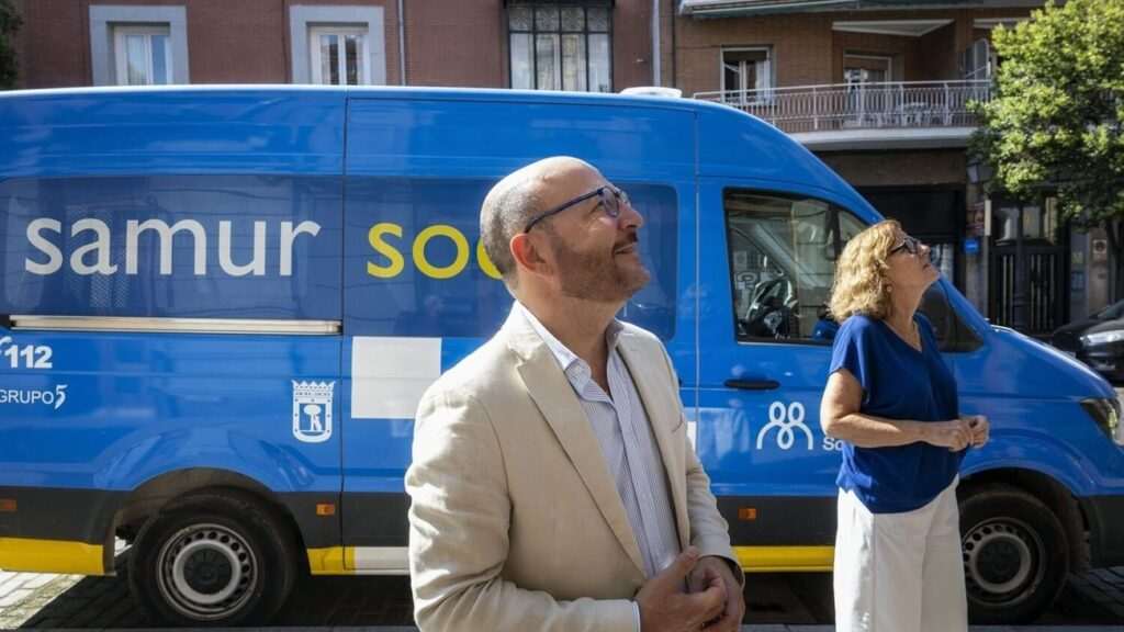 Samur Social ofrecerá refugio a personas vulnerables contra el calor extremo a partir del lunes