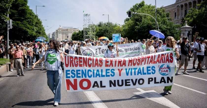 Masivas manifestaciones en Madrid por la defensa de la Sanidad Pública: ¡Únete al movimiento!