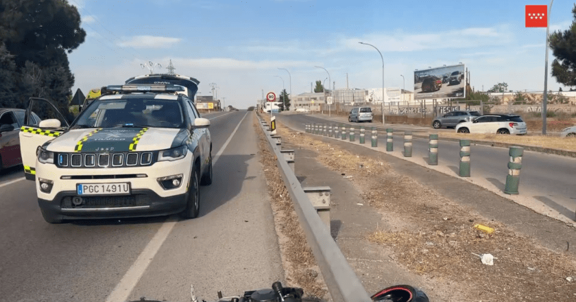 Trágico accidente en Parla: joven motorista de 18 años pierde la vida tras colisión frontal con un coche