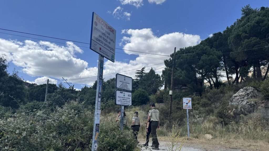 Vigilancia en la Comunidad de Madrid: Prohibido el baño en zonas protegidas del Guadarrama