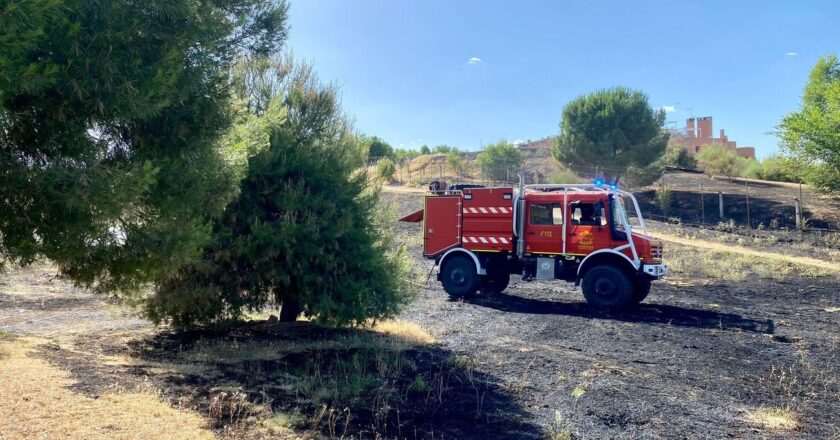 Incendio controlado y extinguido en el Parque de la Marina de Sanse: Últimas novedades