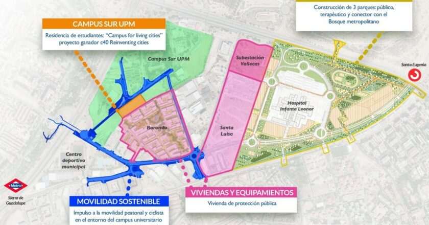 Aprobada la construcción de 1.400 viviendas en la antigua fábrica Borondo de Palomeras