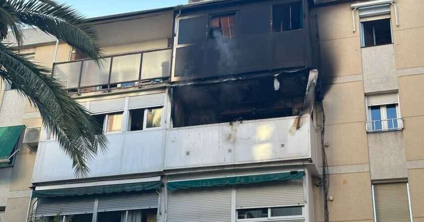 Impactante incendio en Latina deja un herido grave y 14 personas atendidas