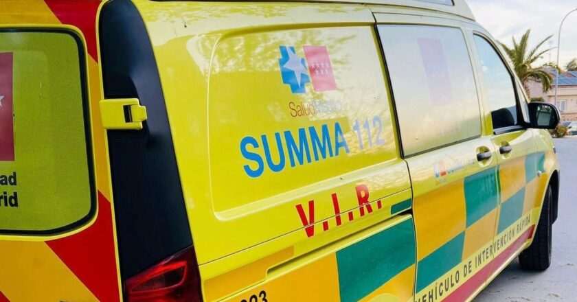 Trágico accidente en la M-45: motorista fallece tras chocar con un coche en Getafe