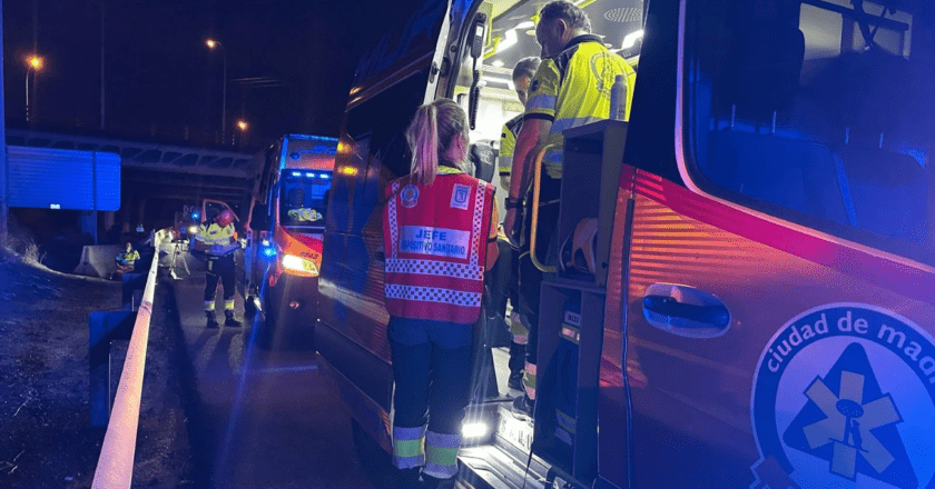 Trágicos accidentes en Madrid: Un fallecido y siete heridos en la A4 y M31