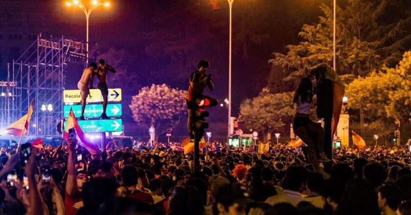 Siete Detenidos en Madrid Tras la Celebración de la Victoria de España en el Mundial