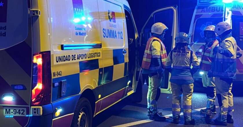 Accidente de camión de la UME en Robledo de Chavela: Dos heridos graves y un leve