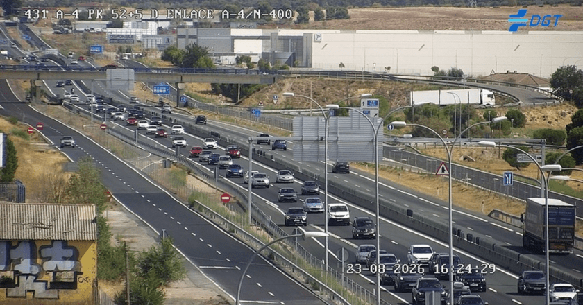 Recuperación de la Normalidad en la Entrada a Madrid: Accidente en A-4 y A-1 Genera Fuertes Retenciones