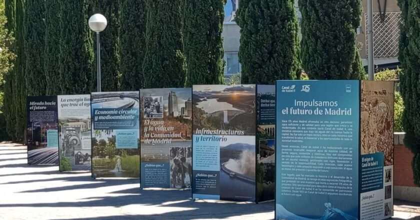 Celebra 175 años de historia con una exposición gratuita de Canal de Isabel II