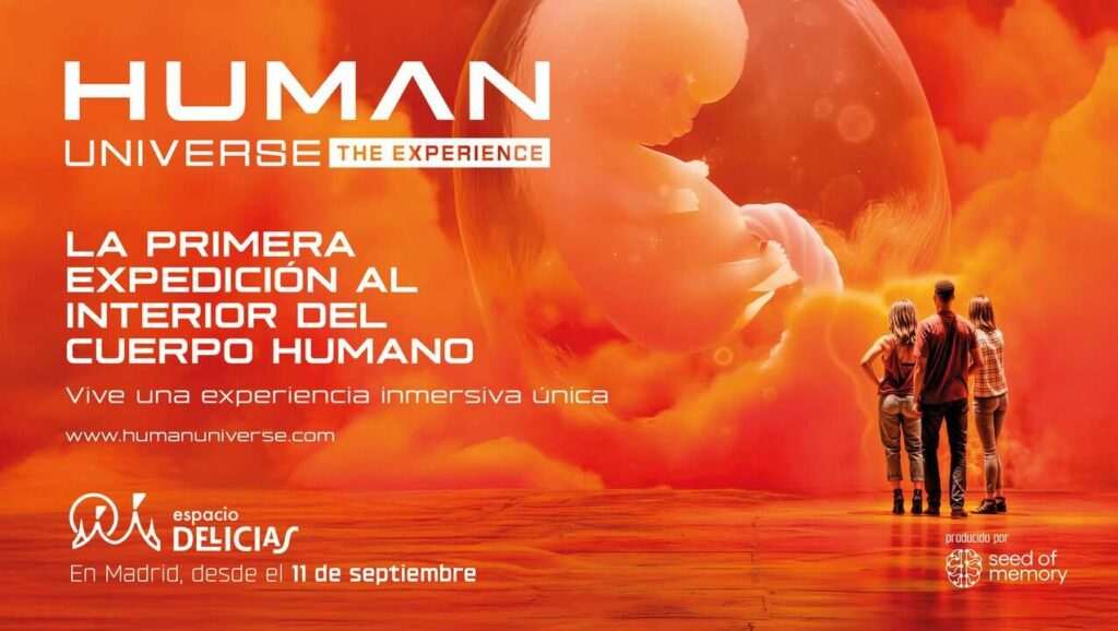 Explora el fascinante viaje por el cuerpo humano en Madrid con Human Universe