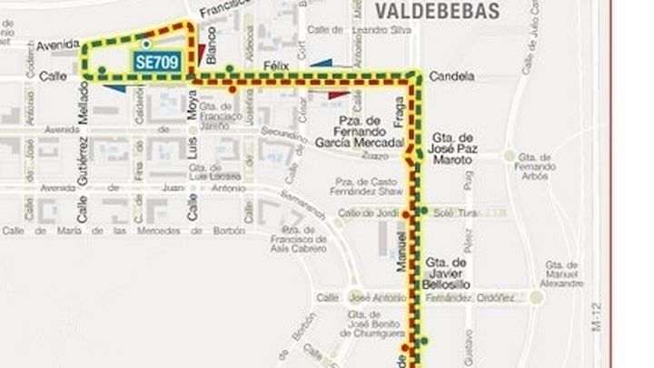 La EMT amplía la línea SE709: nueva conexión entre Feria de Madrid y Valdebebas a partir de este miércoles