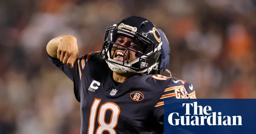 Caleb Williams supera a su amigo y rival Drake Maye en la victoria de los Bears sobre los Patriots