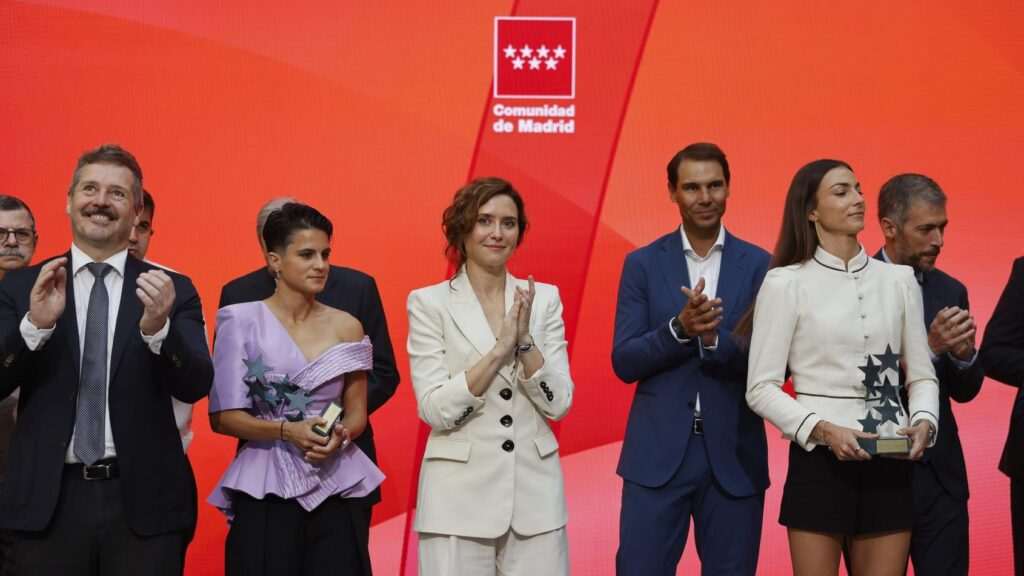 Díaz Ayuso entrega los premios Siete Estrellas del Deporte y agradece por representar a Madrid y España en lo más alto