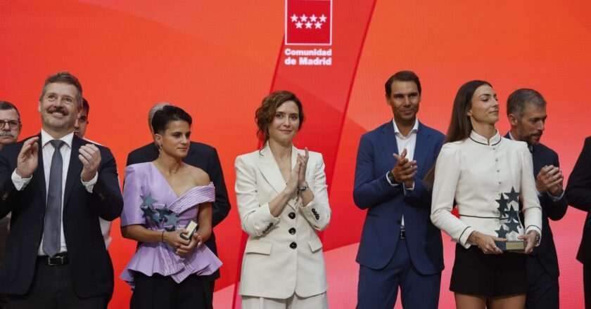 Díaz Ayuso entrega los premios Siete Estrellas del Deporte y agradece por representar a Madrid y España en lo más alto