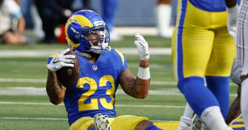 Sean McVay habla sobre Kyren Williams: «Estaba emocional tras el partido»