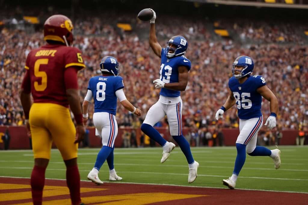 Resumen de la NFL: el error de Daniels en tiempo extra cuesta a los Commanders mientras los Giants salvan un empate emocionante 27-27